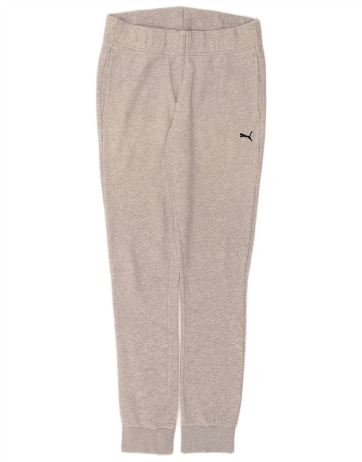 PUMA Pantalon de survêtement pour femme UK 10 Small Gris Polyester
