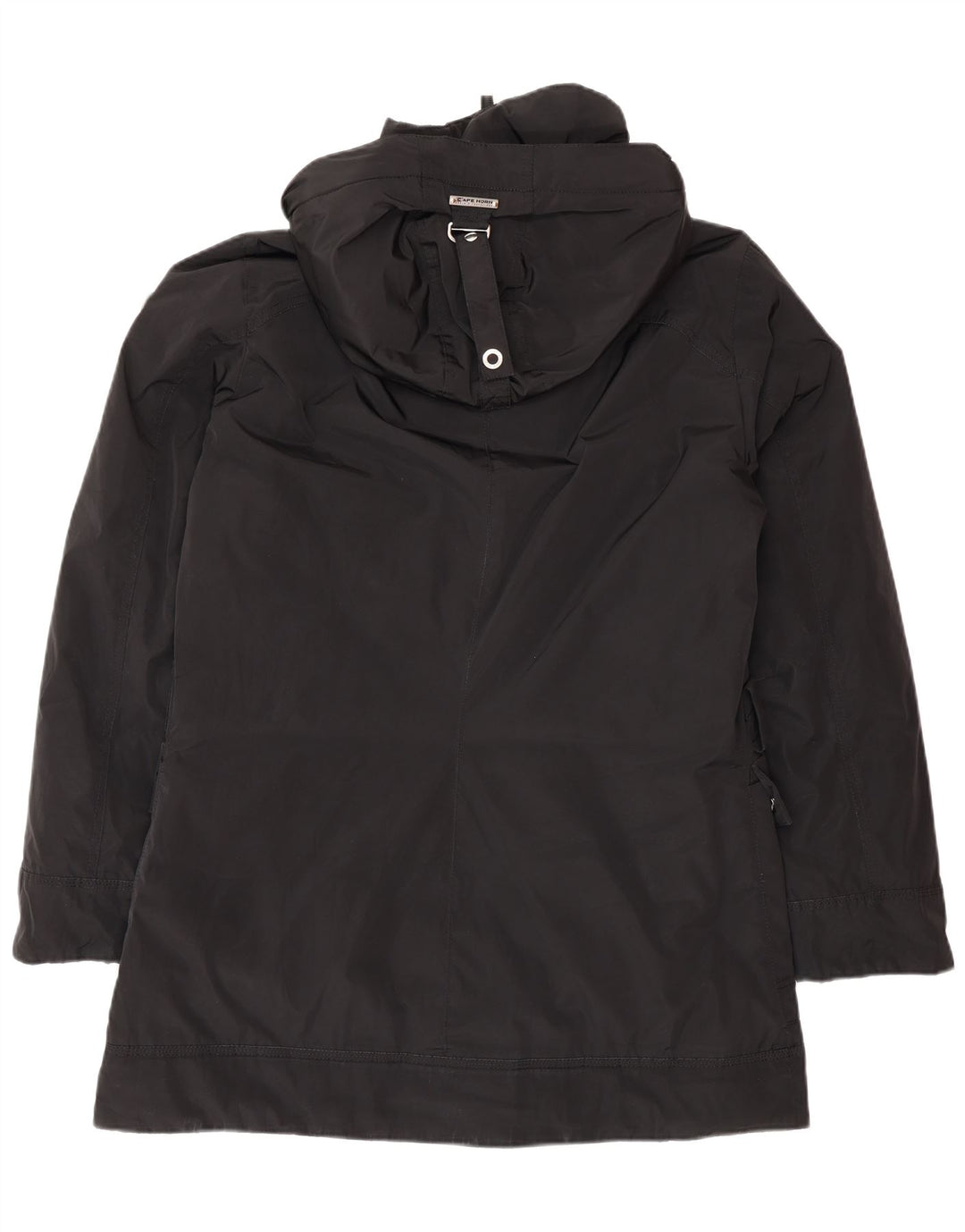Cape Horn Manteau coupe-vent à capuche pour homme IT 48 Medium Noir Polyester