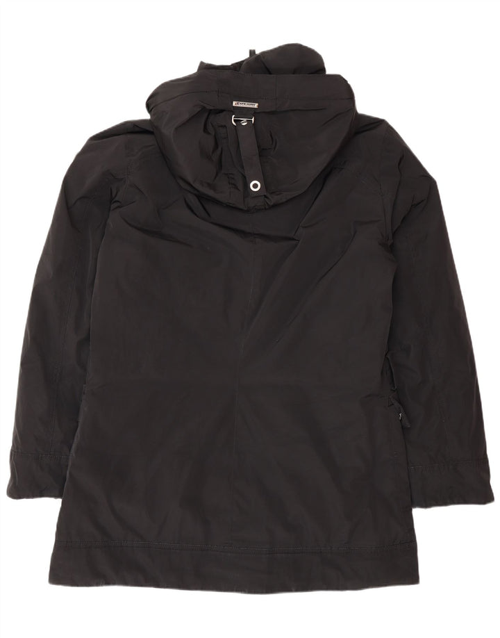 Cape Horn Manteau coupe-vent à capuche pour homme IT 48 Medium Noir Polyester