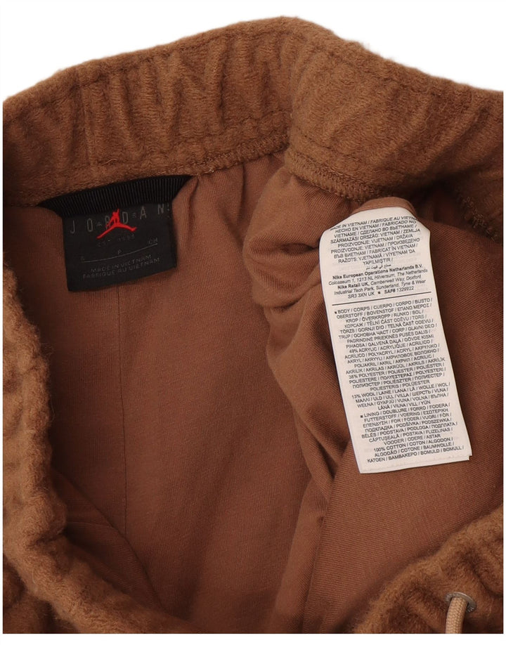 Jordan Pantalon de survêtement pour homme, jogging, petit, marron, acrylique