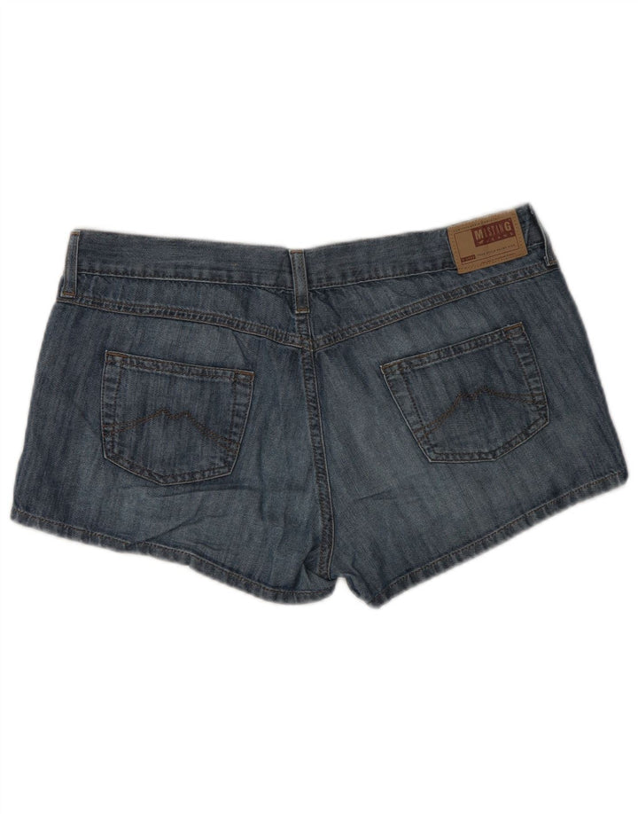 MUSTANG Short en Jean Femme W31 Coton Bleu Moyen