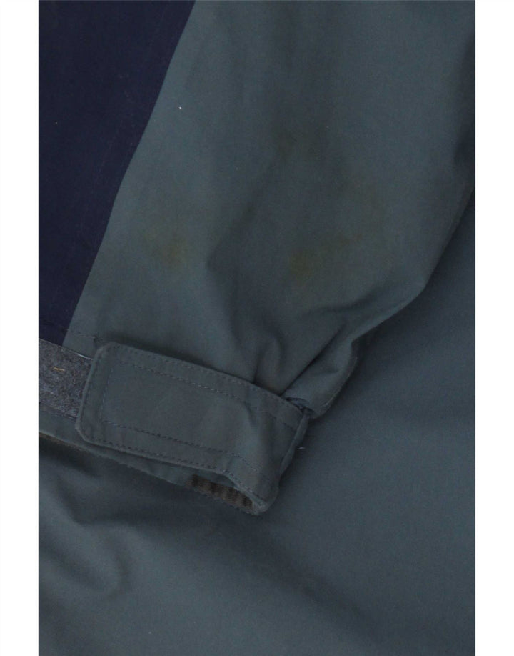 Sprayway Veste de pluie à capuche pour homme UK 38 Bleu marine moyen Colourblock