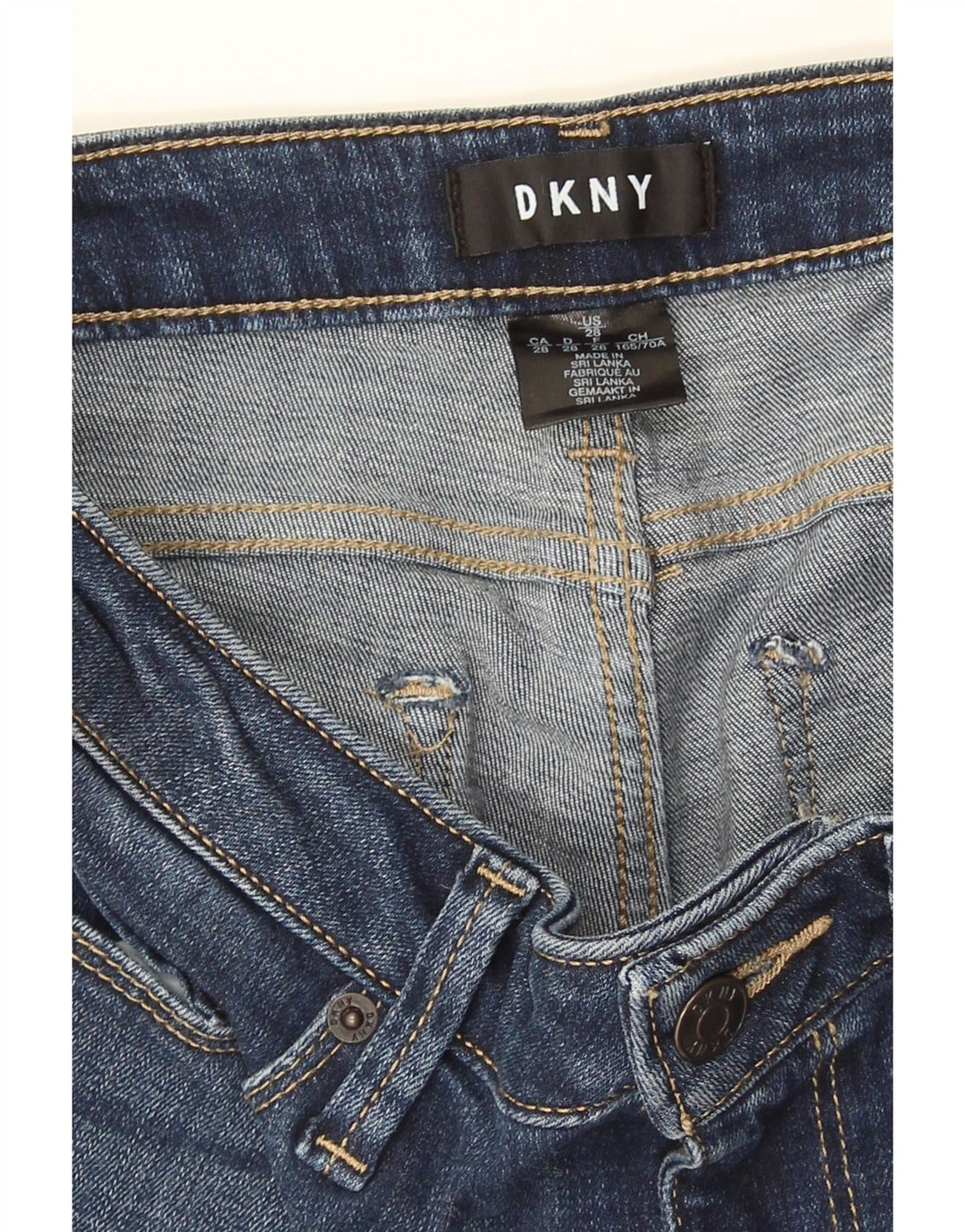 Dkny Jean skinny femme W28 L28 bleu
