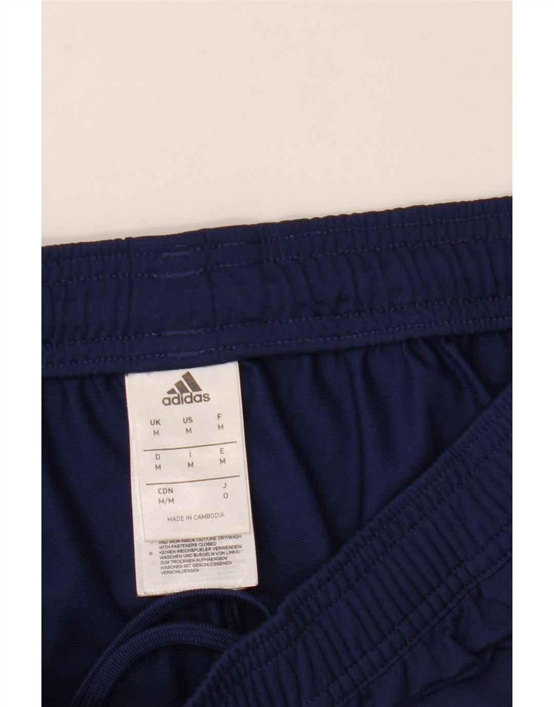 Adidas Short de Sport Climacool Graphic Homme Bleu Marine Moyen Polyester