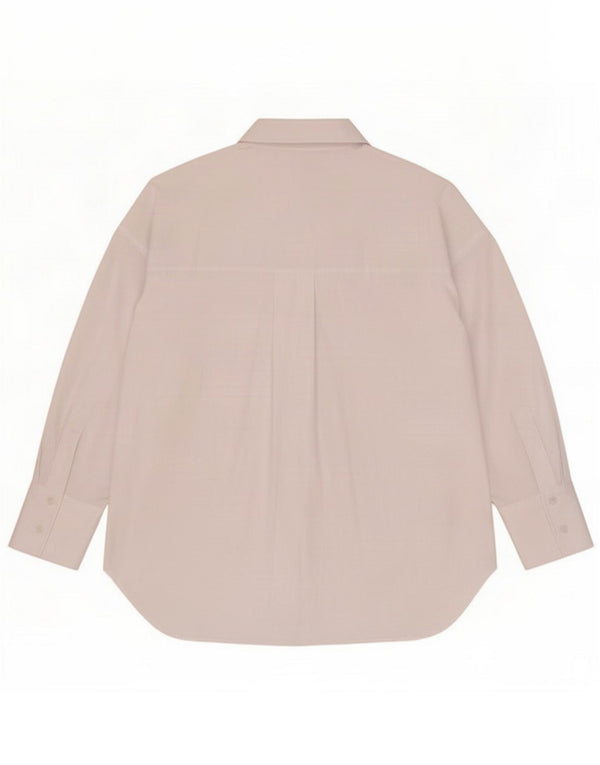 Zara Chemise surdimensionnée pour femme UK 10 Small White Cotton