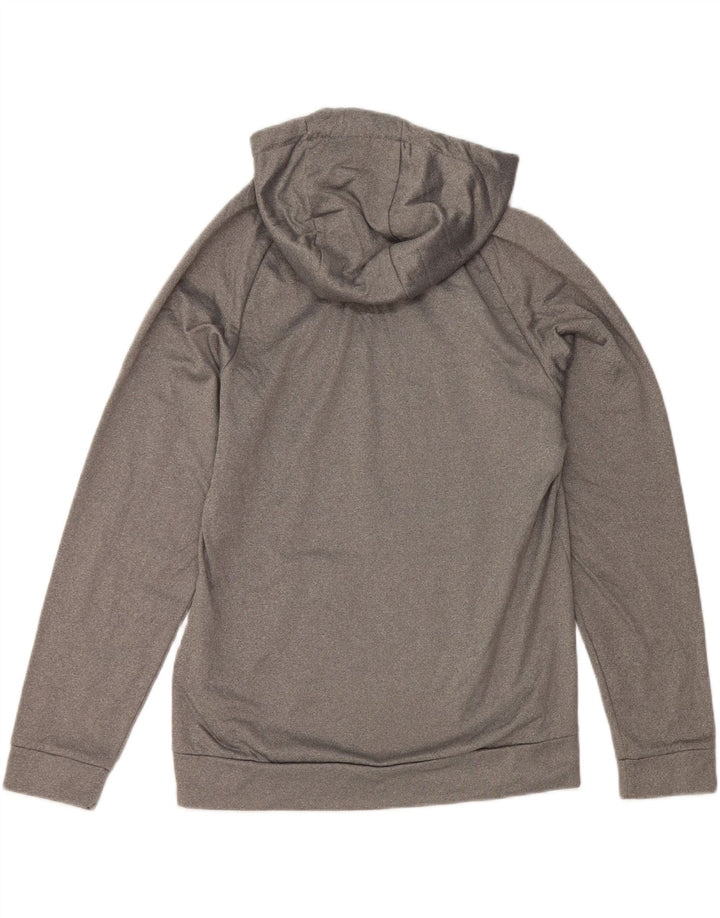 Nike Hommes Dri Fit Sweat à capuche Petit Gris Polyester
