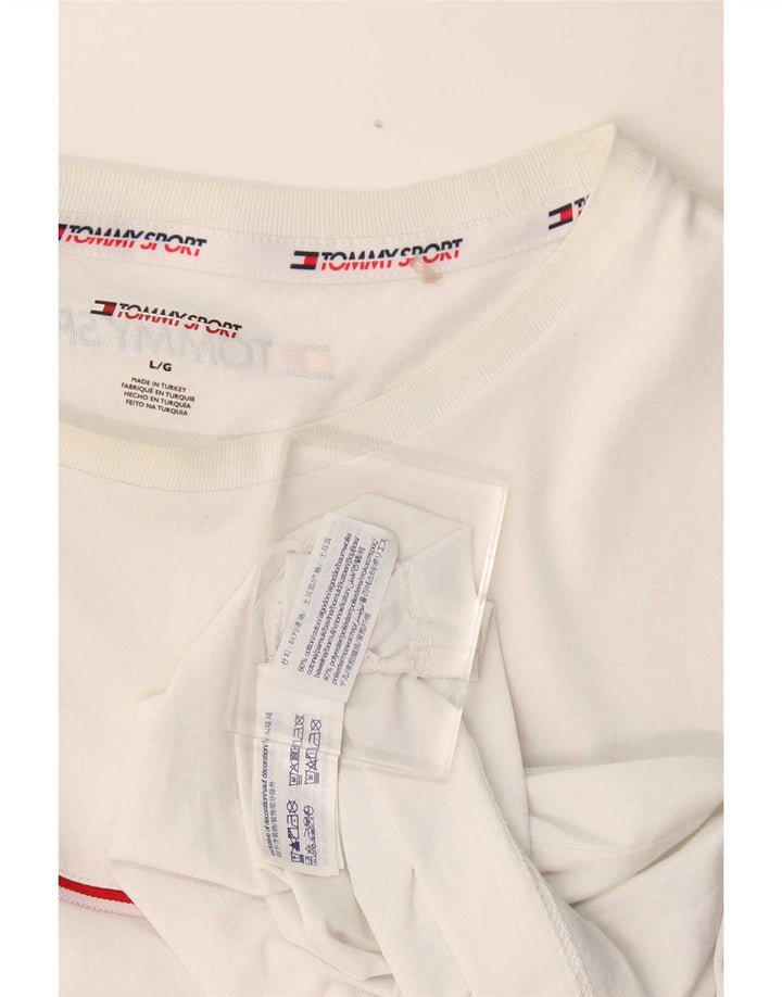 Tommy Hilfiger T-Shirt Homme Grand Blanc Coton