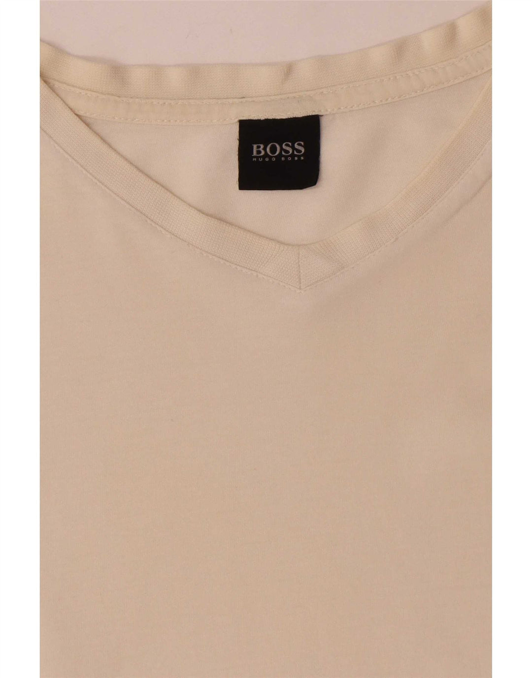 Hugo Boss Homme T-Shirt Top XL Blanc Coton