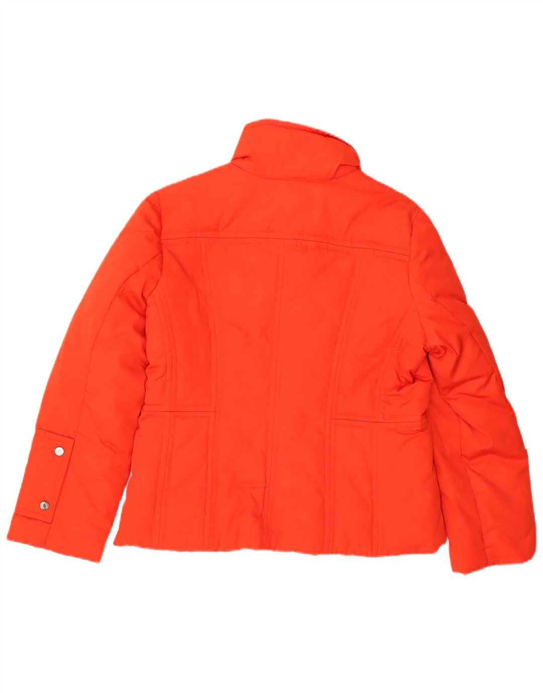 TOMMY HILFIGER Veste matelassée pour femme UK 14 Large Orange Polyester