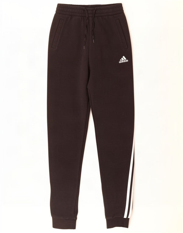 Adidas Pantalon de Survêtement Garçon Joggers 11-12 ans Noir Coton