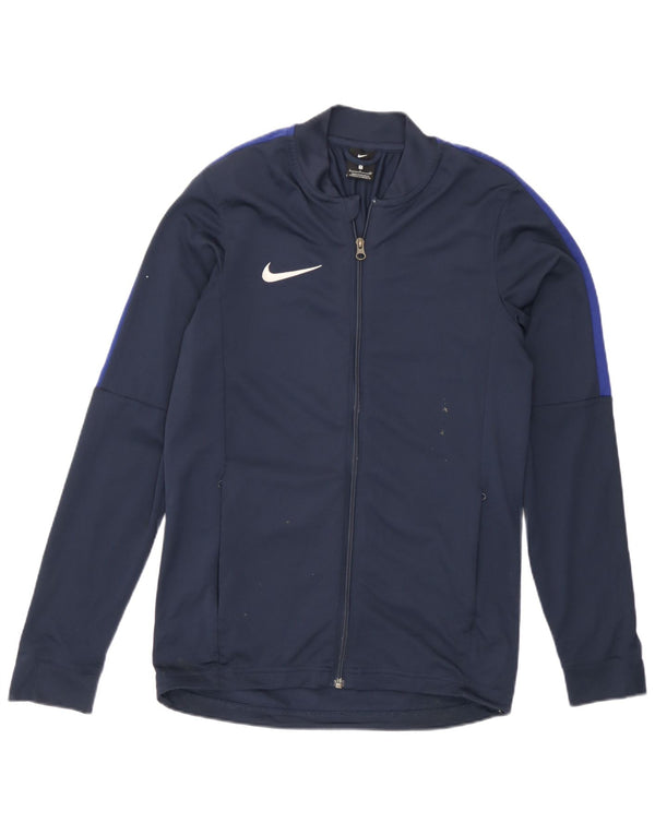 Nike Veste de survêtement pour homme Petit bleu marine Polyester Sports