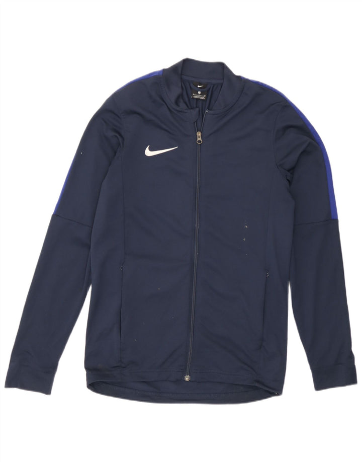 Nike Veste de survêtement pour homme Petit bleu marine Polyester Sports