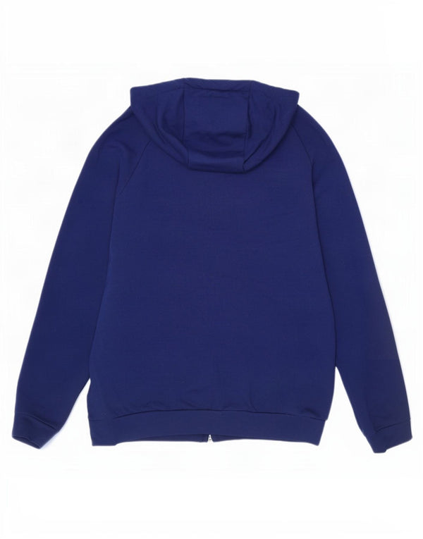 Nike Dri Fit Zip Sweat à capuche pour homme Bleu marine Taille S