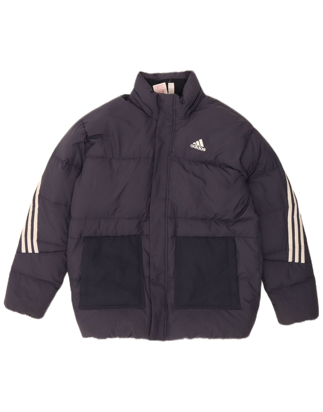 Veste matelassée Adidas Garçon 13-14 ans Bleu Marine Polyester
