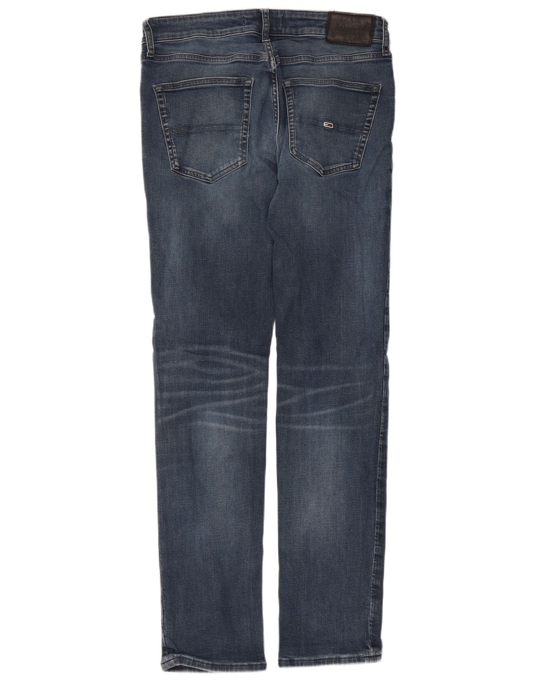 TOMMY HILFIGER Jean Droit Homme W32 L32 Bleu Coton