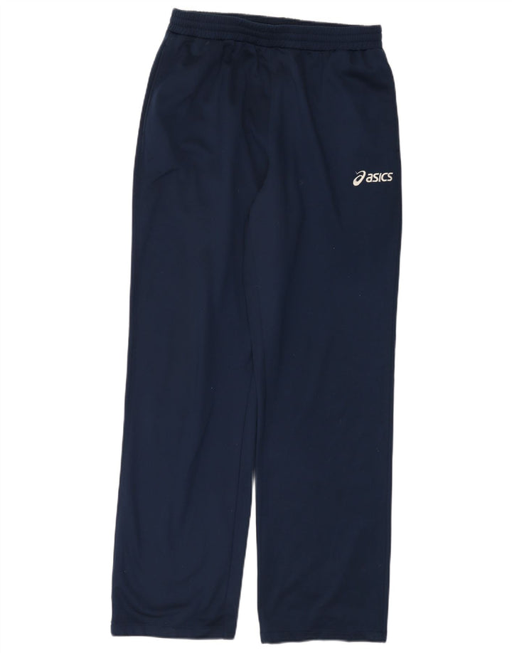 Asics Pantalon de survêtement homme XL bleu marine polyester