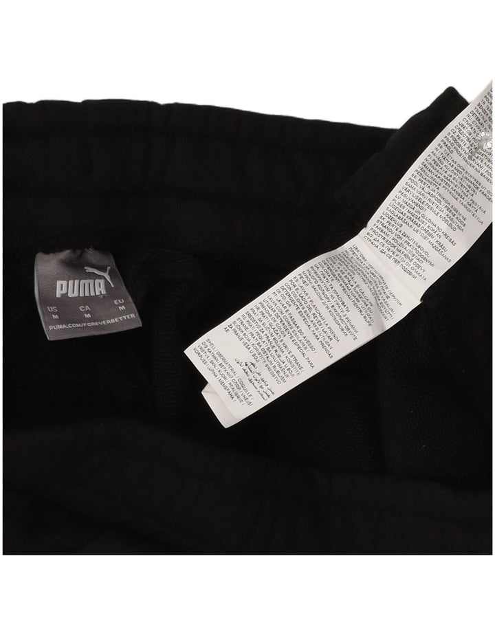 Puma Short de Sport Homme Noir Moyen Coton