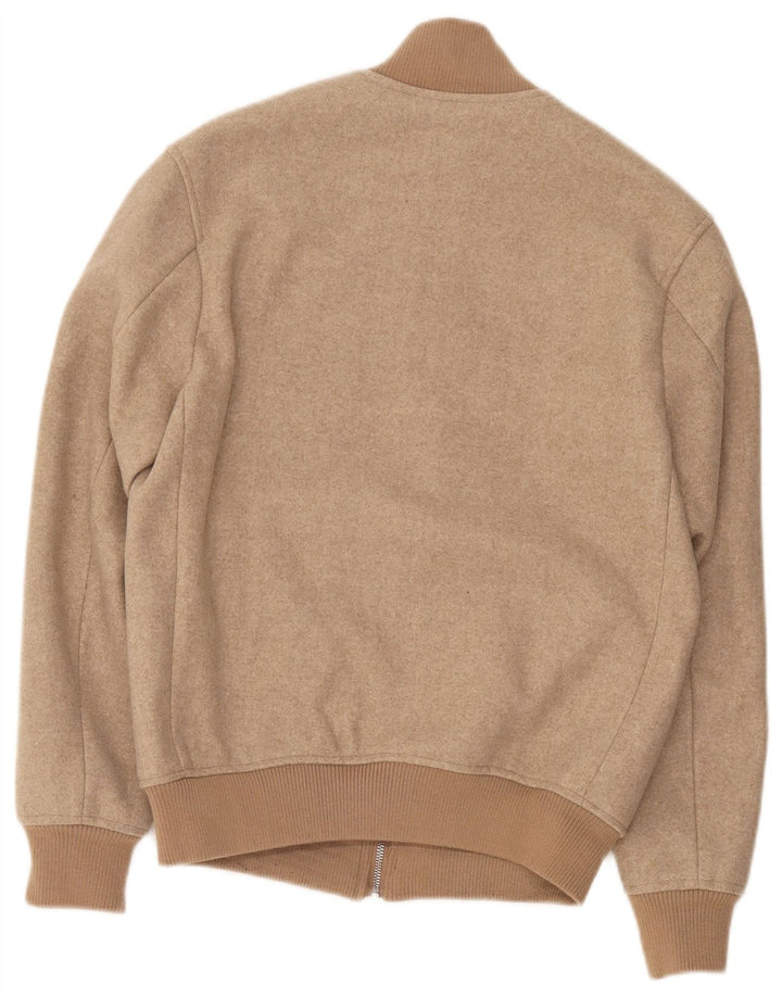 Zara Veste Bomber Homme UK 36 Petit Beige