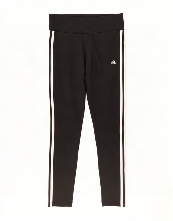 Adidas Climalite Leggings UK 4/6 XS Noir Polyester