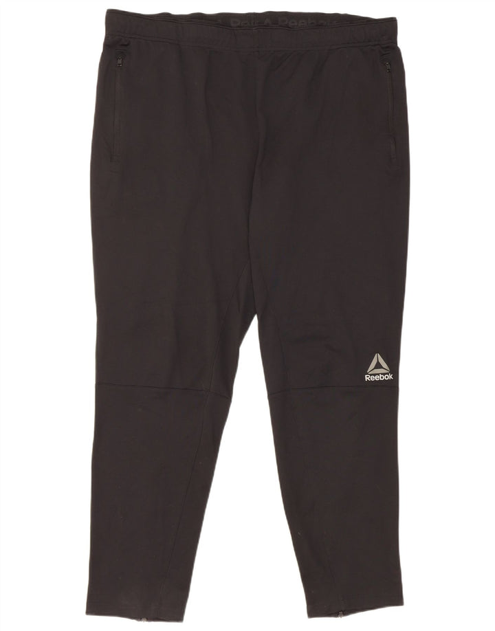 Reebok Pantalon de Survêtement Speedwick Homme Noir Polyester