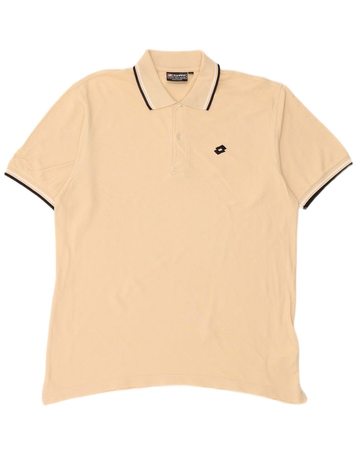LOTTO Polo Homme 2XL Coton Beige