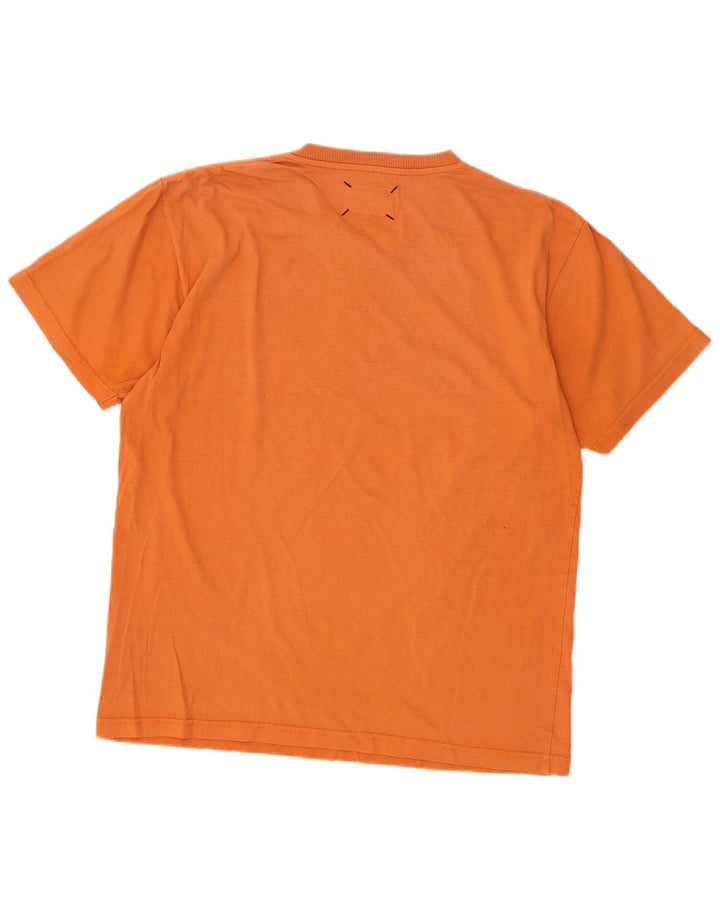 Champion T-Shirt Homme Haut Large Orange Coton