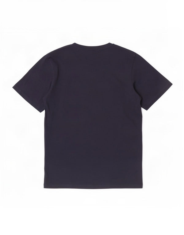 Jack & Jones T-Shirt Graphique Homme Bleu Marine Moyen Coton