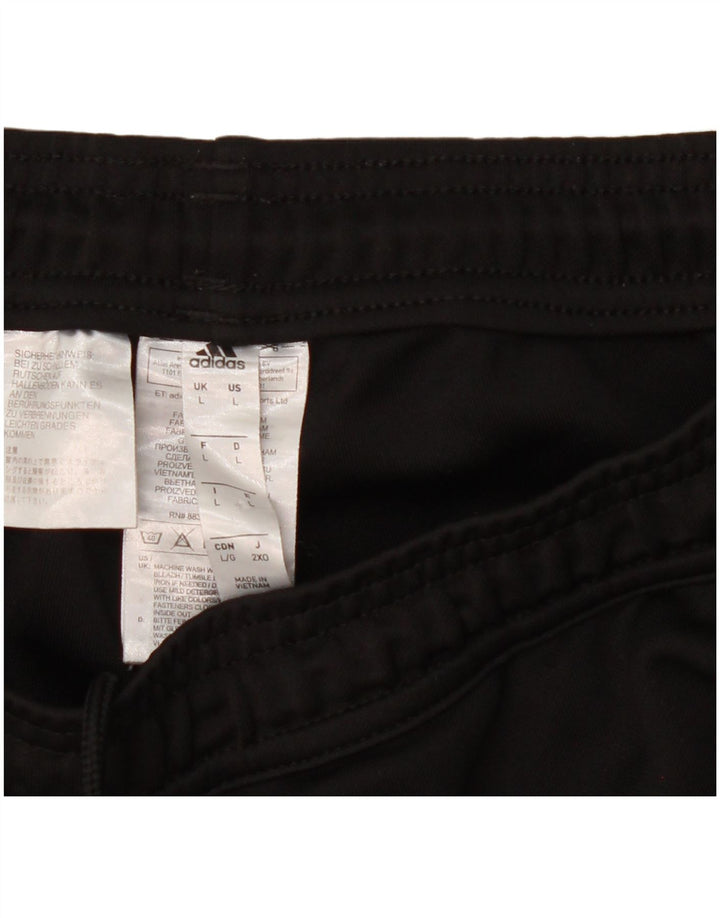 Adidas Pantalon de survêtement pour homme Large Noir Polyester