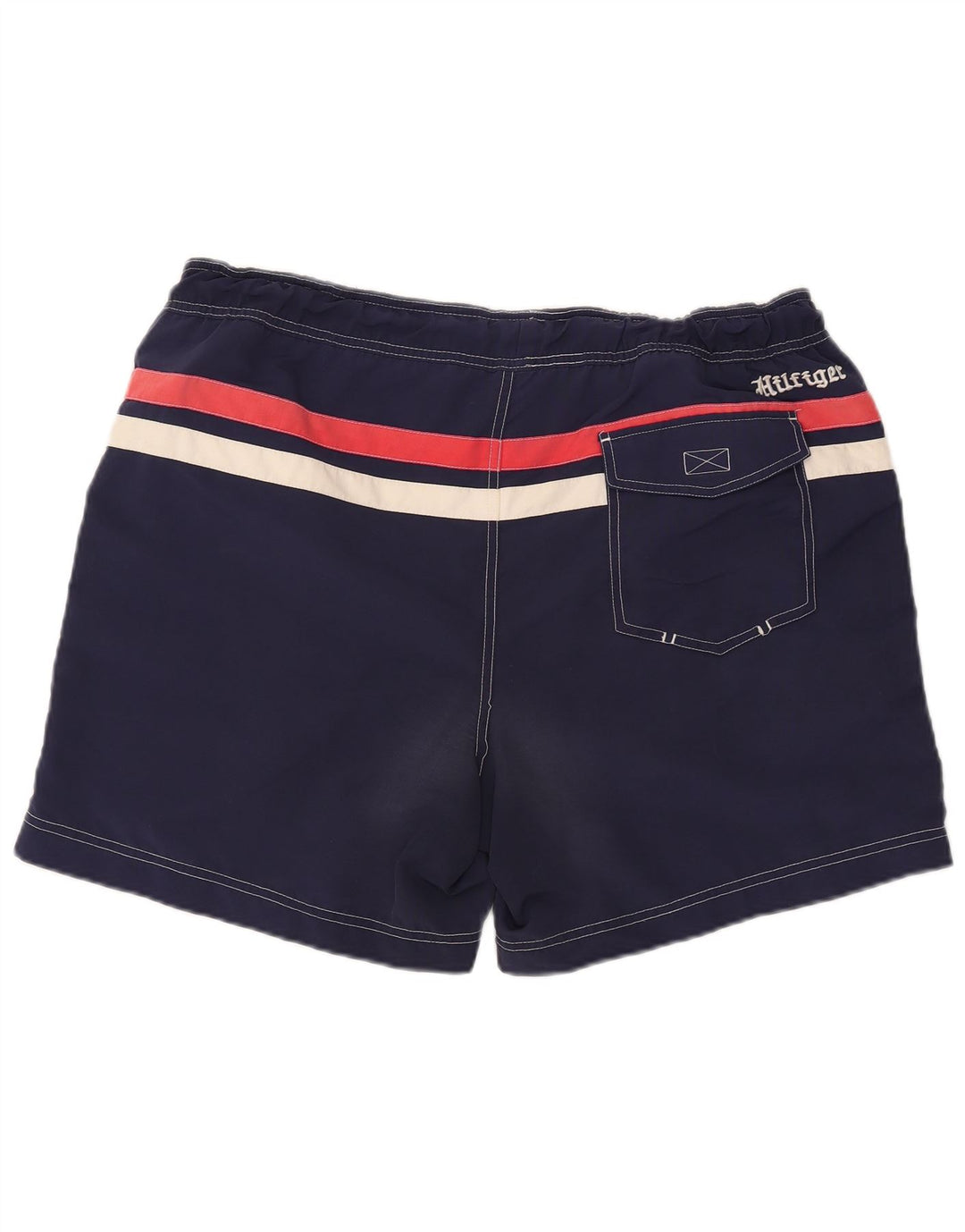 TOMMY HILFIGER Short de Bain Homme XL Bleu Marine Nylon