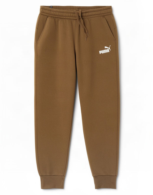 Puma Pantalon de survêtement pour homme en coton kaki Taille L