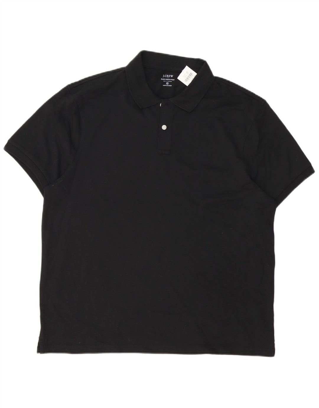 J. CREW Polo Homme XL Noir Coton