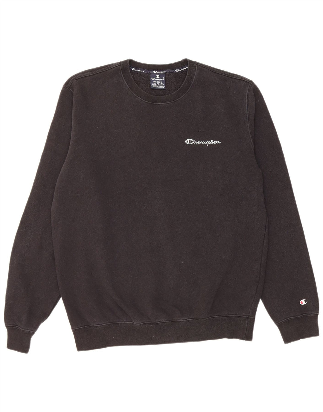 CHAMPION Sweat-Shirt Homme Noir Moyen
