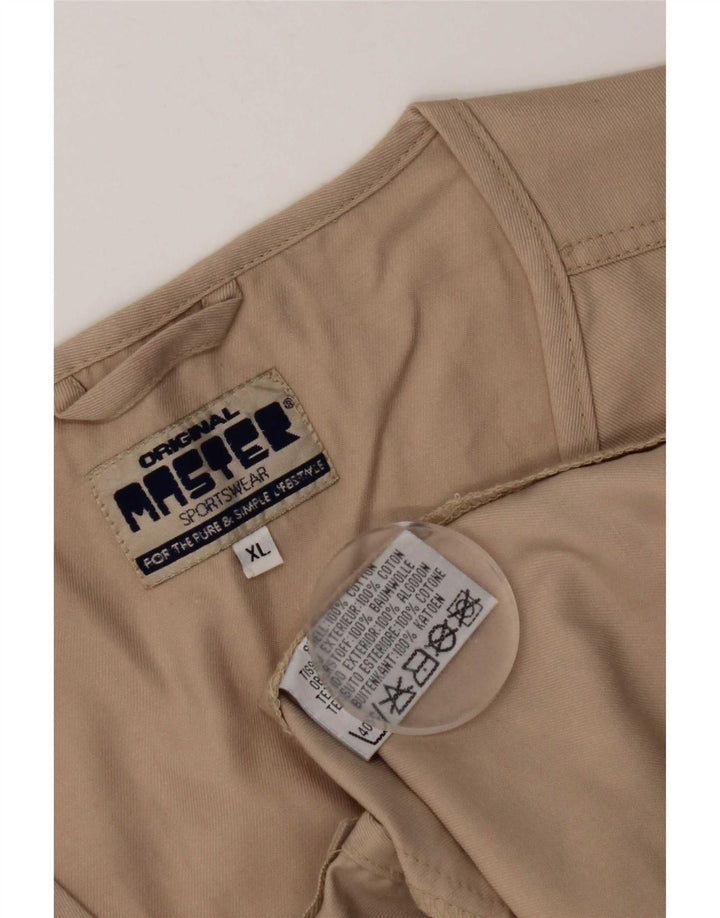 Master Gilet utilitaire pour homme UK 42 XL Coton beige