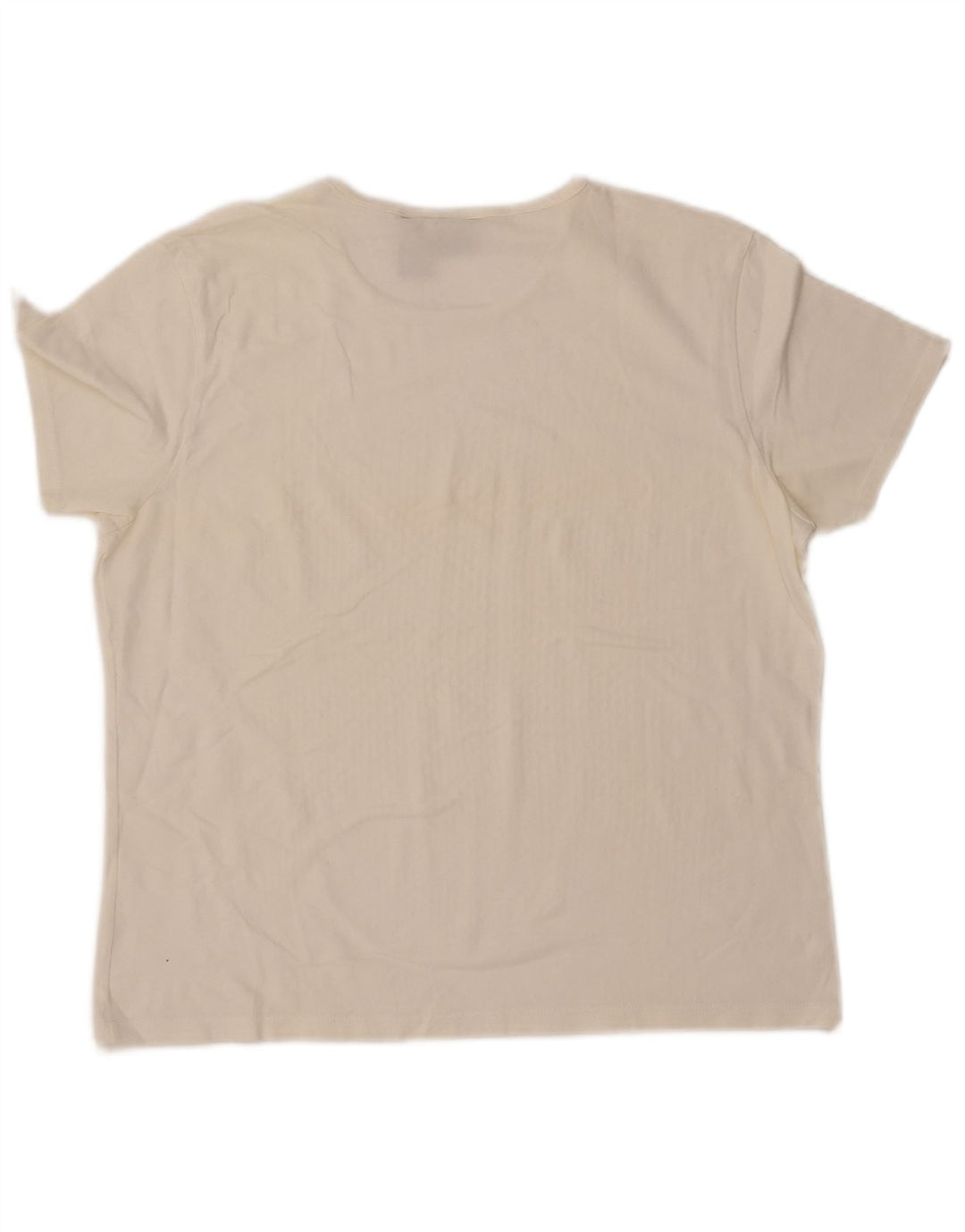 IZOD T-Shirt Femme Top UK 18 XL Blanc Coton