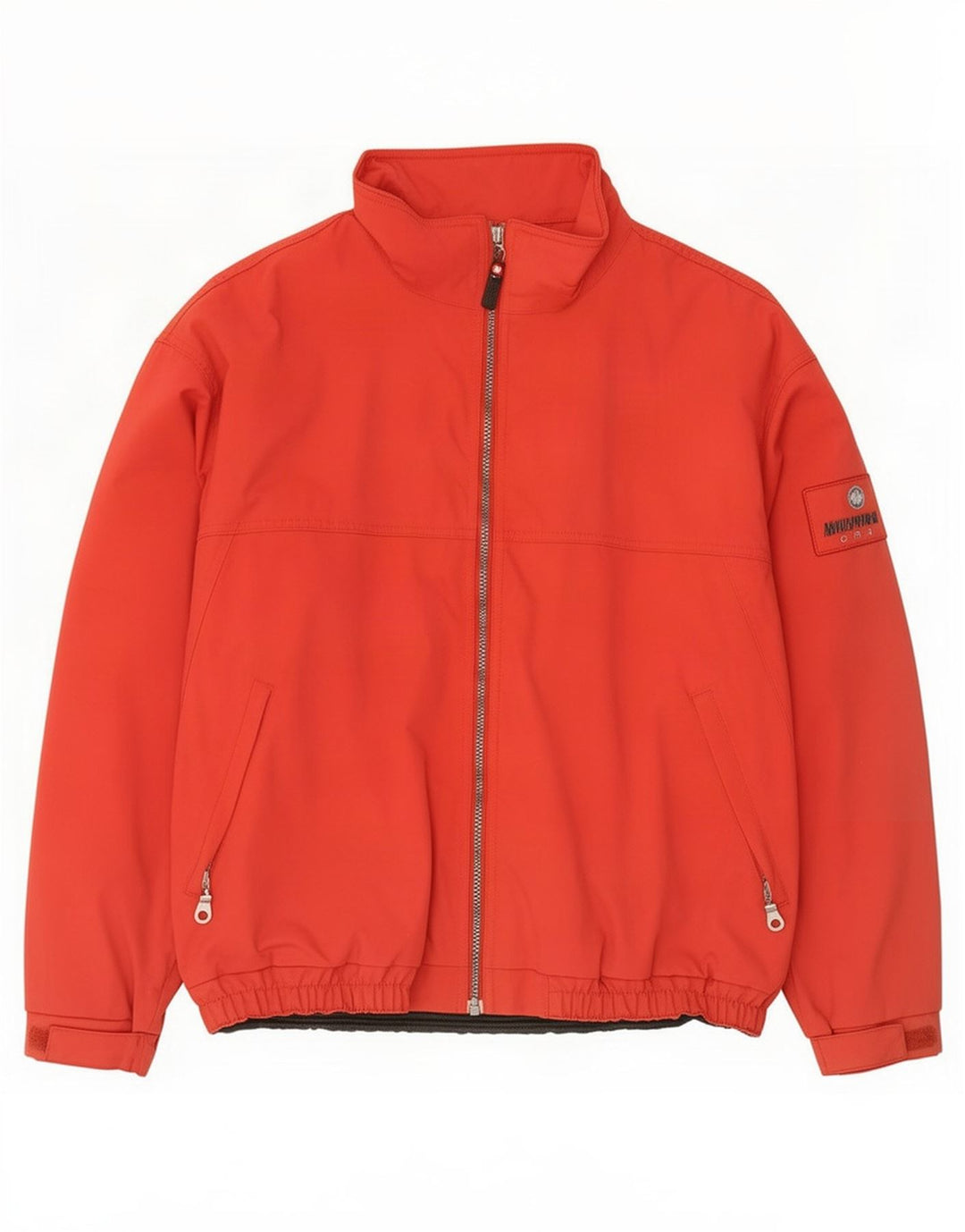 Murphy & Nye Veste Bomber Homme UK 40 Large Rouge Polyamide