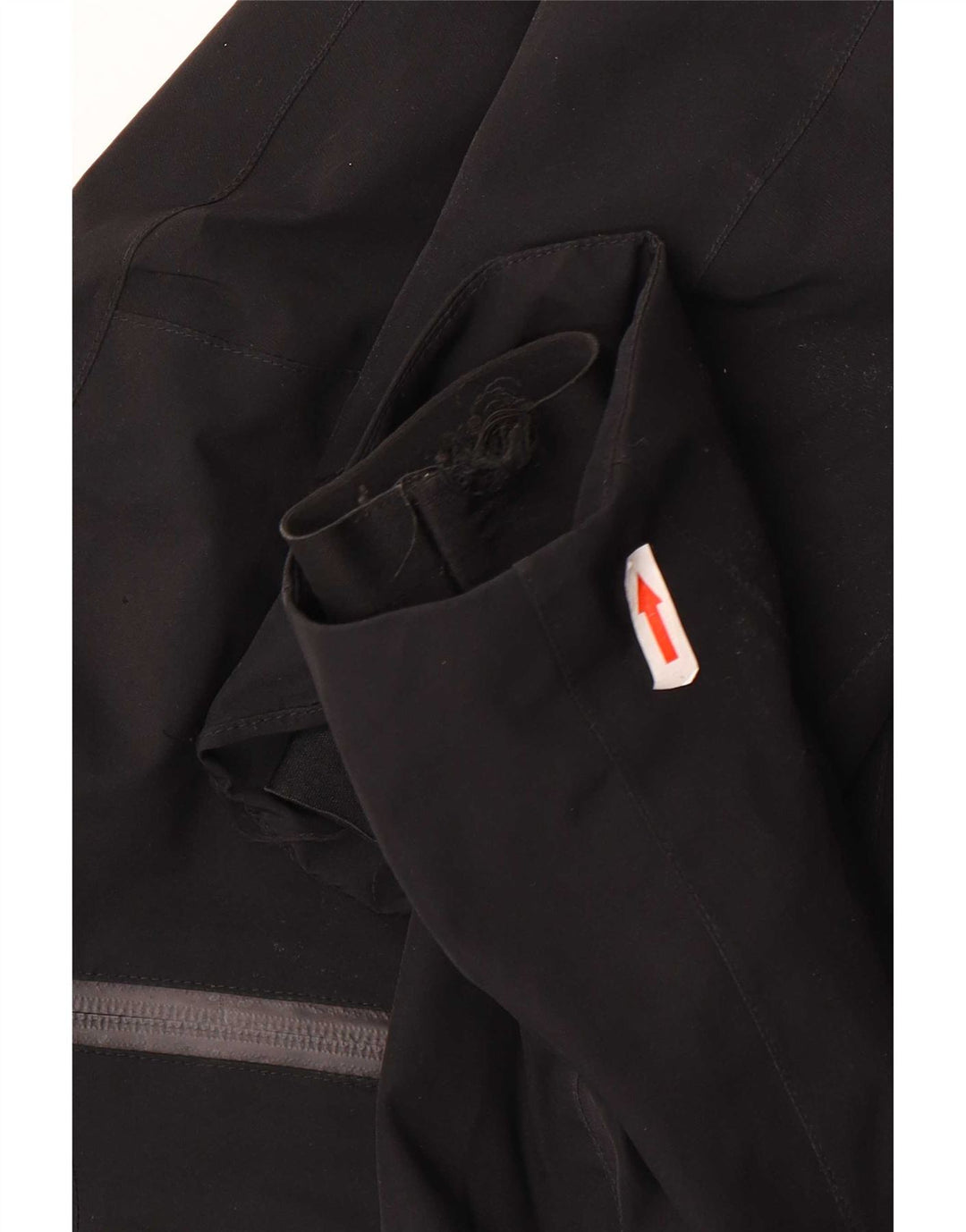 Timberland Veste de pluie à capuche pour homme UK 36 Small Noir Polyester