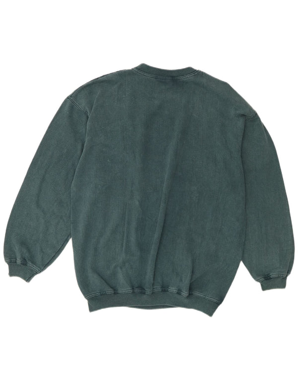 vintage Homme Sweatshirt Jumper XL Coton Bleu