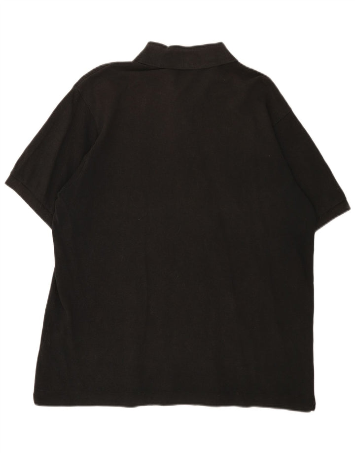 LACOSTE Polo Homme Taille 5 Grand Coton Noir