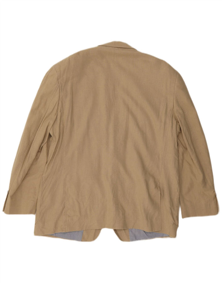 Marks & Spencer Veste blazer à 2 boutons pour homme UK 40 Grand lin beige