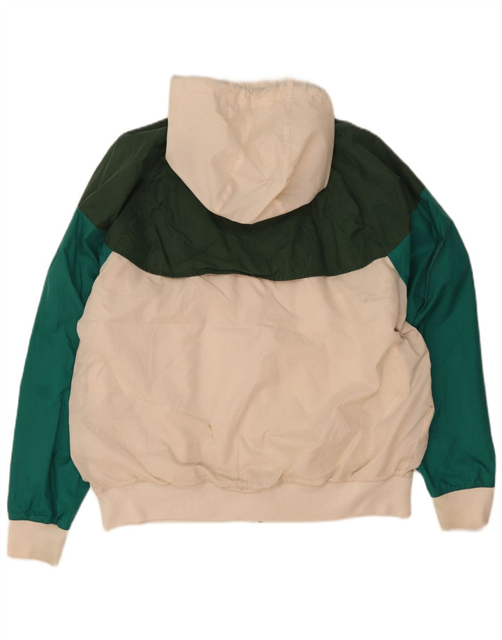 Nike Veste de survêtement à capuche pour homme Blanc cassé moyen Colourblock
