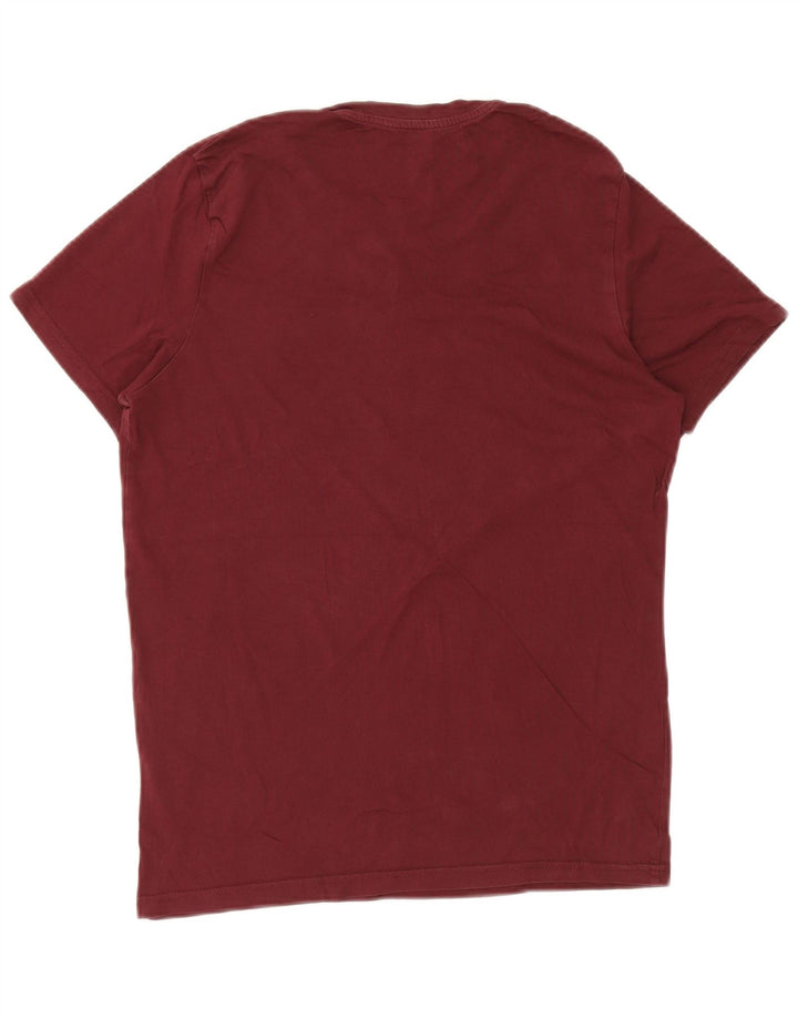 Jack & Jones T-Shirt Graphique Coupe Regular Homme Petit Bordeaux Coton
