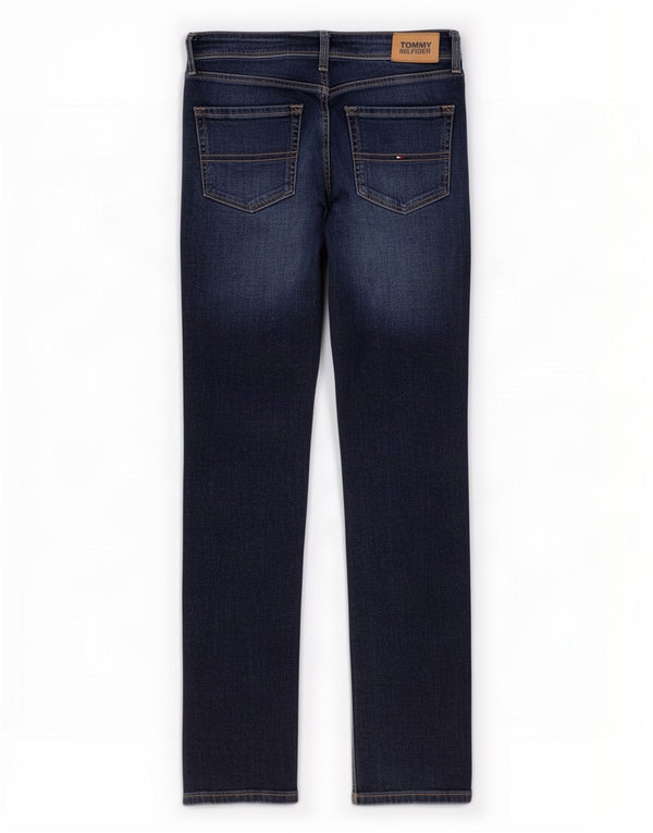 Tommy Hilfiger Jean Slim Garçon 13-14 ans W28 L29 Bleu Coton