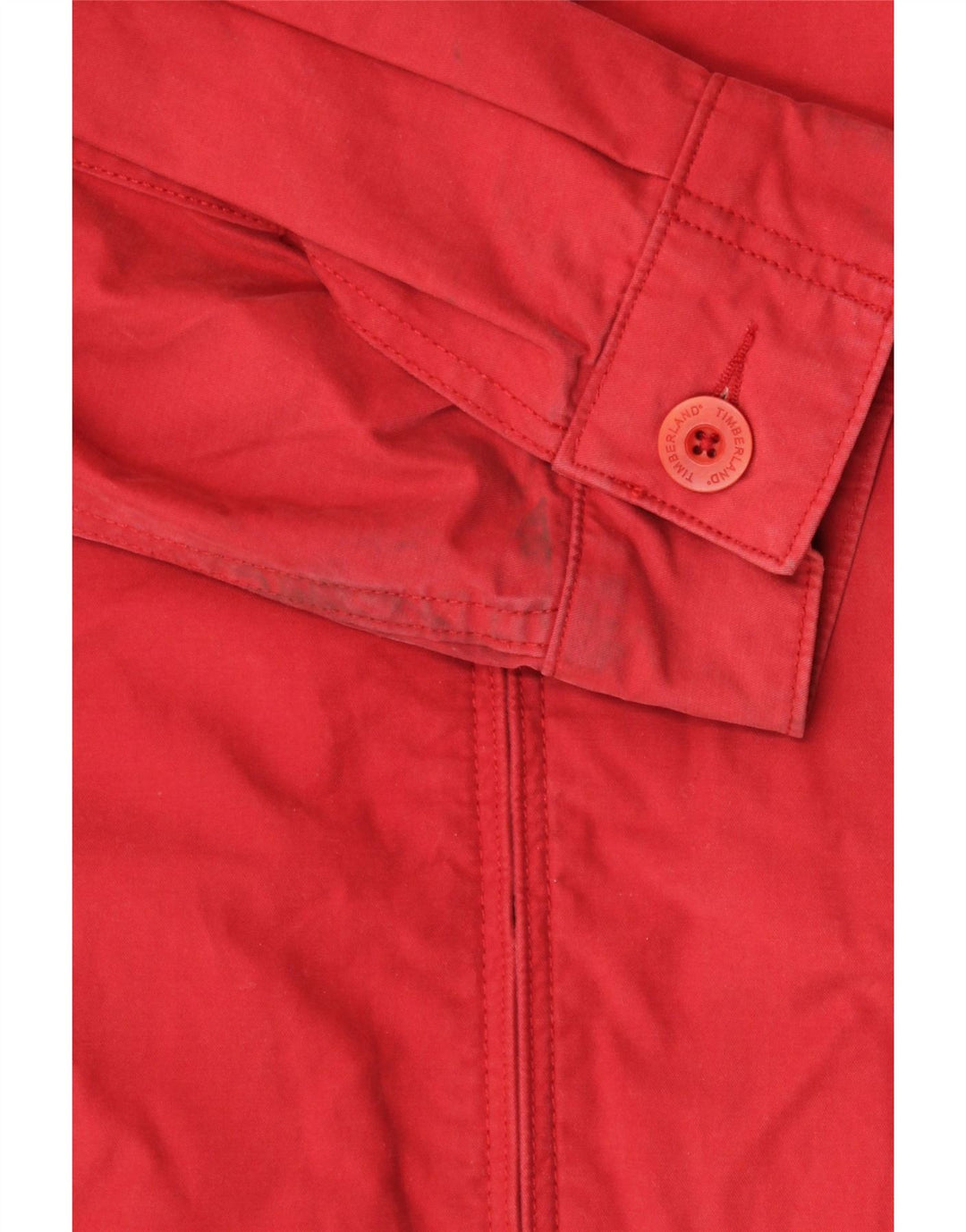 Timberland Veste Bomber Homme UK 42 XL Coton Rouge