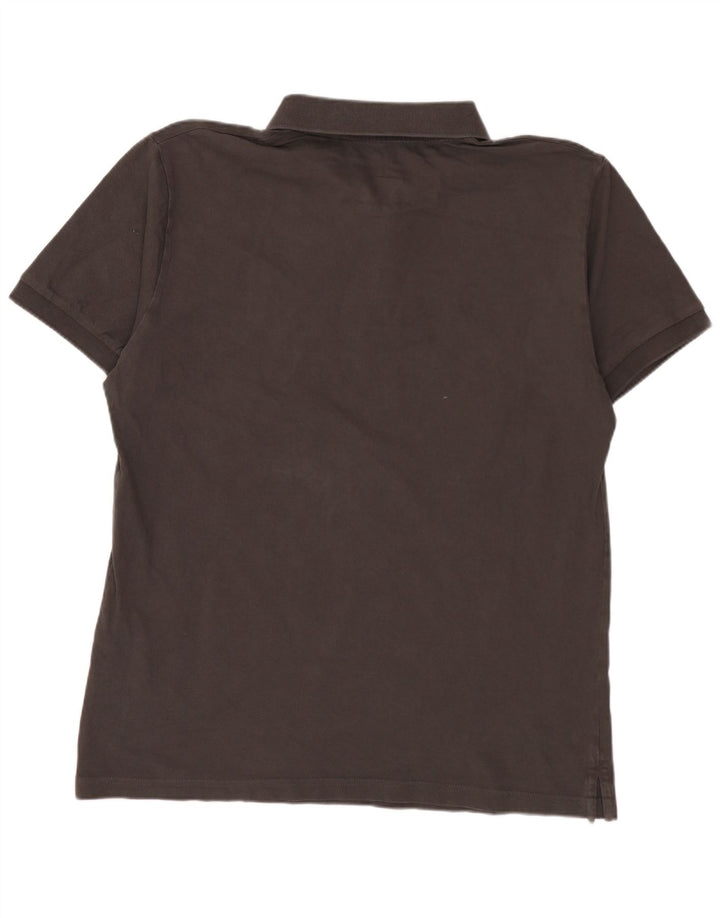 ALPHA INDUSTRIES Polo Homme XL Gris Coton