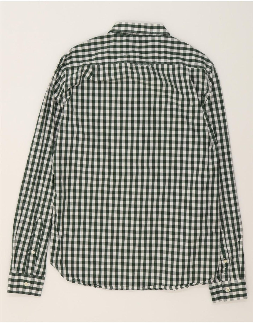 SUPERDRY Chemise Homme XL Vert Vichy Coton