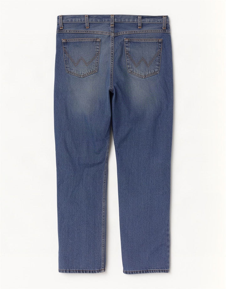 Wrangler Jean Droit Texas Homme W40 L32 Bleu Coton