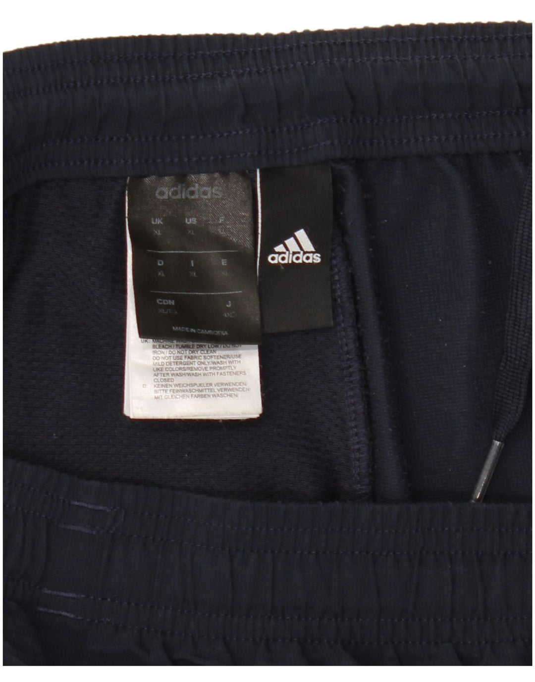 Adidas Pantalon de survêtement pour homme XL Bleu marine Polyester