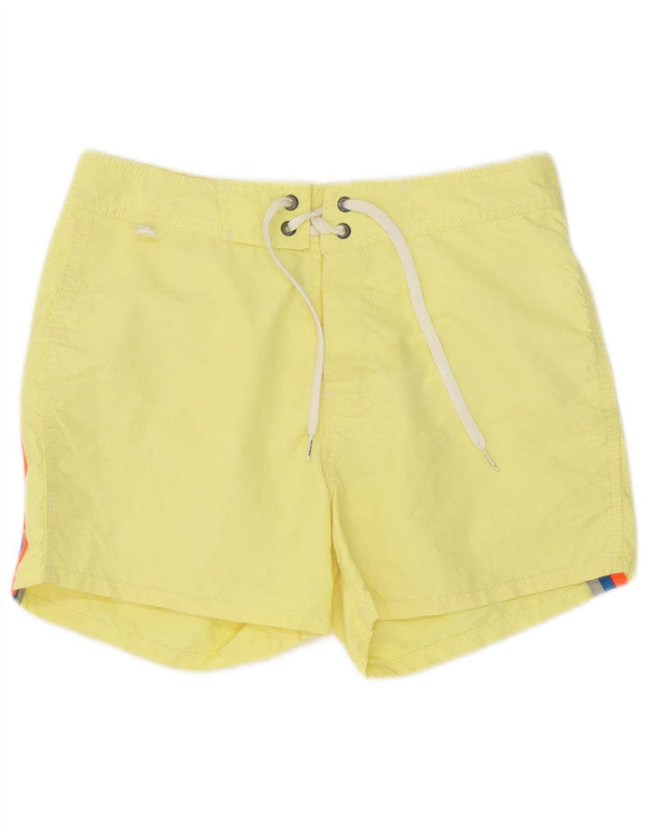 Sundek Short de bain homme petit nylon jaune