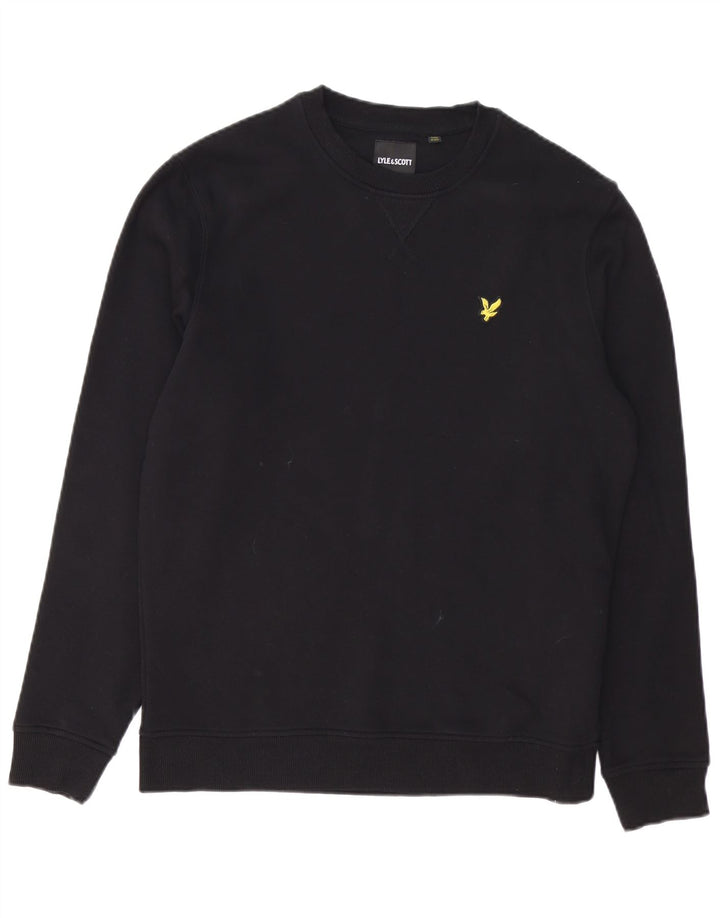LYLE & SCOTT Sweat-Shirt Homme Noir Moyen Coton