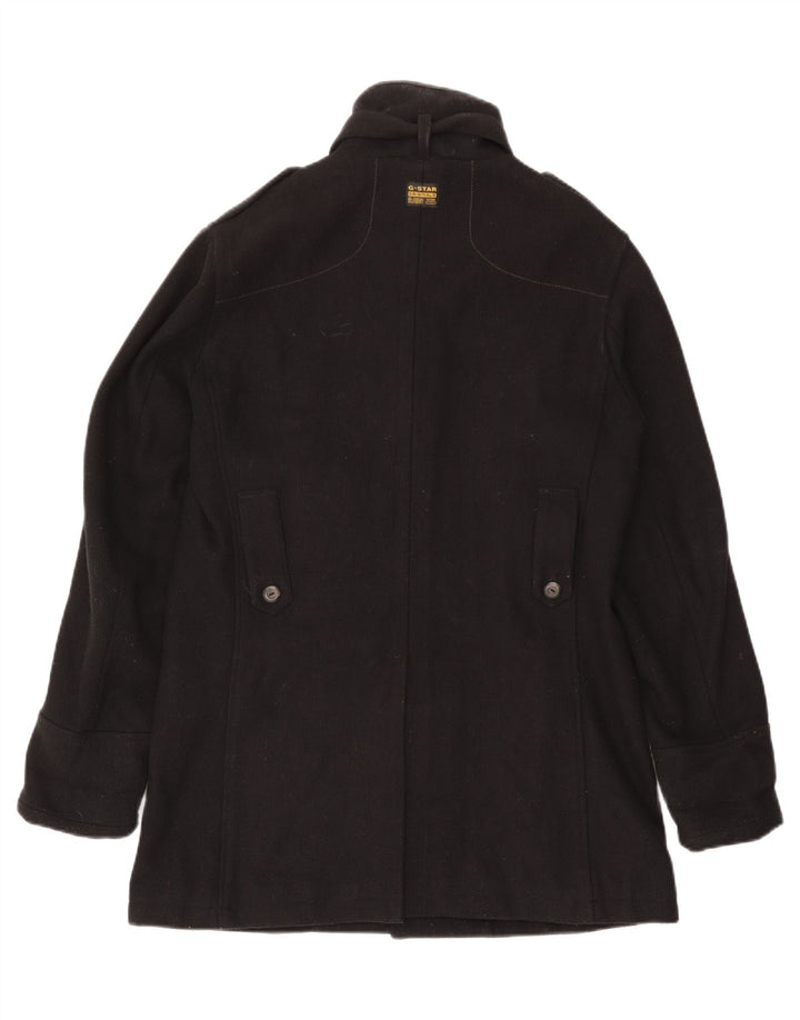 G-STAR Pardessus militaire pour homme UK 40 Large laine noire